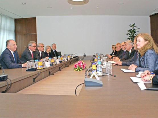 Чланови руководства Парламентарне скупштине БиХ разговарали са делегацијом Хрватског сабора
